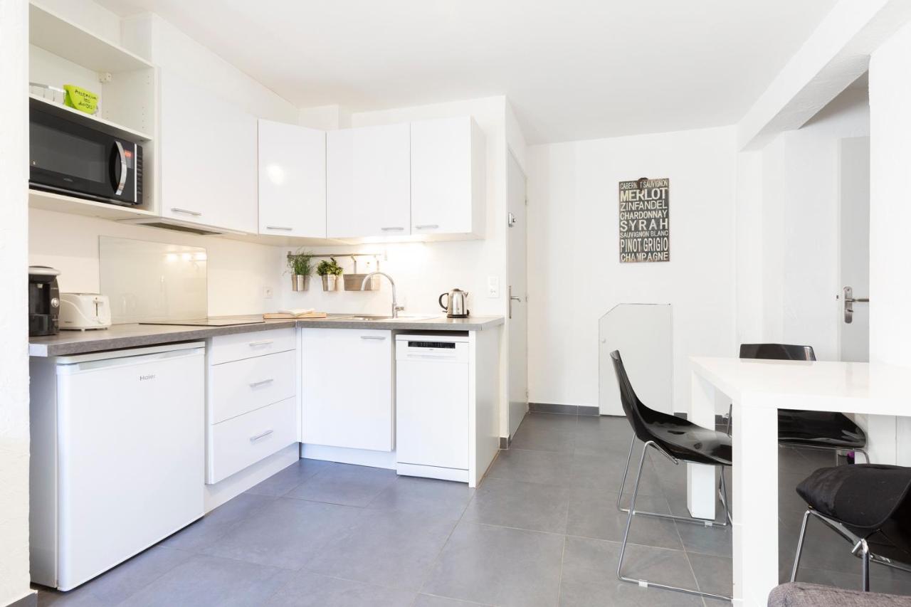 Chez Dominique - 1 Chbre 2-4Pers Centre Antibes Migrainier Ancien With Ac Apartment Ngoại thất bức ảnh